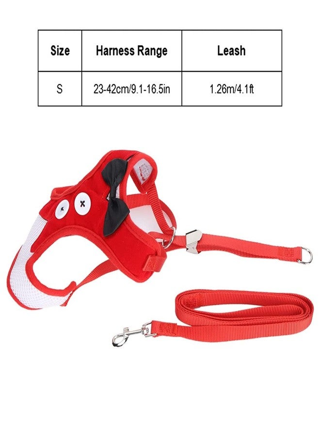 Lampostick Cat Harness with 1.5m Leash, Cat Belt Adjustable Size Breathable Cat Vest Strap with Safety Reflective Strip, Cat Leash with Harness for Small Cat and Dog (M, Orange) - Image 5